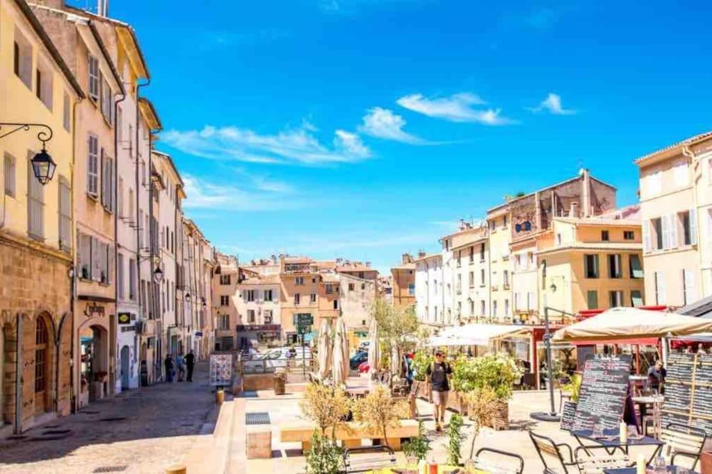 Studio Au Coeur D'Aix Avec Balcon Et Parking Aix-en-Provence Ngoại thất bức ảnh