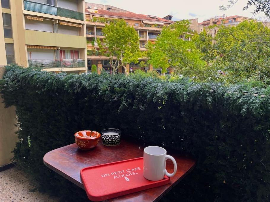 Studio Au Coeur D'Aix Avec Balcon Et Parking Aix-en-Provence Ngoại thất bức ảnh